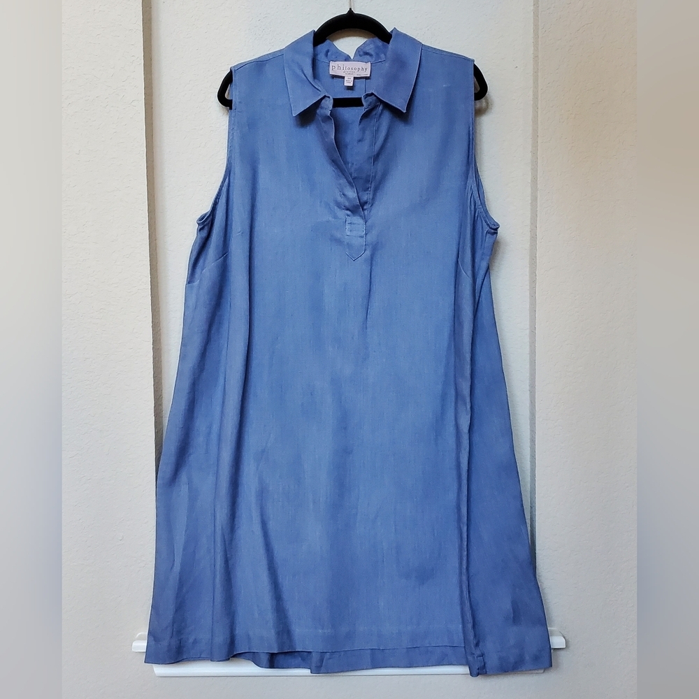 Philosophy Blue Midi Dress